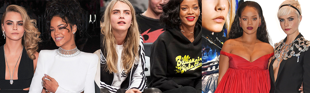 Rihanna & Cara Delevingne