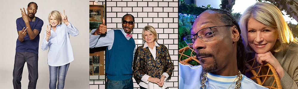 Snoop Dogg & Marta Stewart