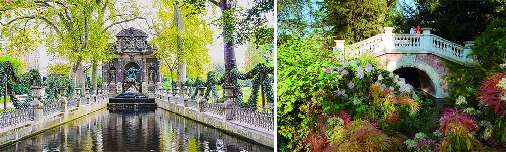 Beautiful Parks And Gardens in Paris