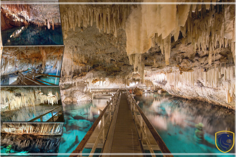 Fairytale Underground Crystal Cave in Bermuda