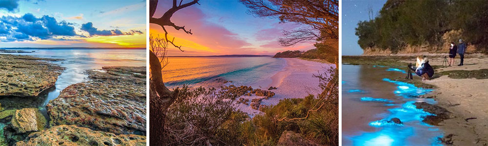 Jervice Bay-The evening time in the Beachside