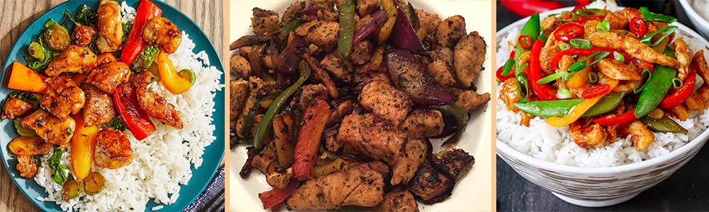 Spicy Chicken Stir Fry dish