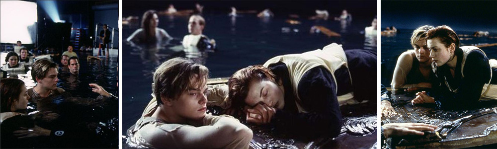 Titanic movie scenes
