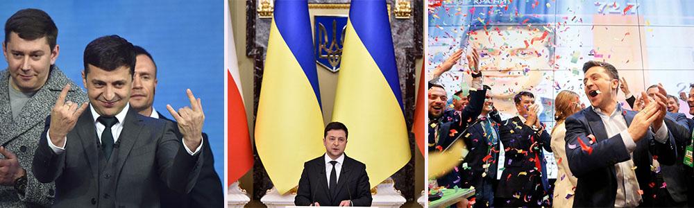 Zelensky running for presidency