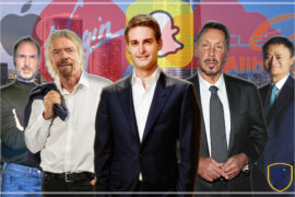 World’s Top Entrepreneurs who are College Dropouts