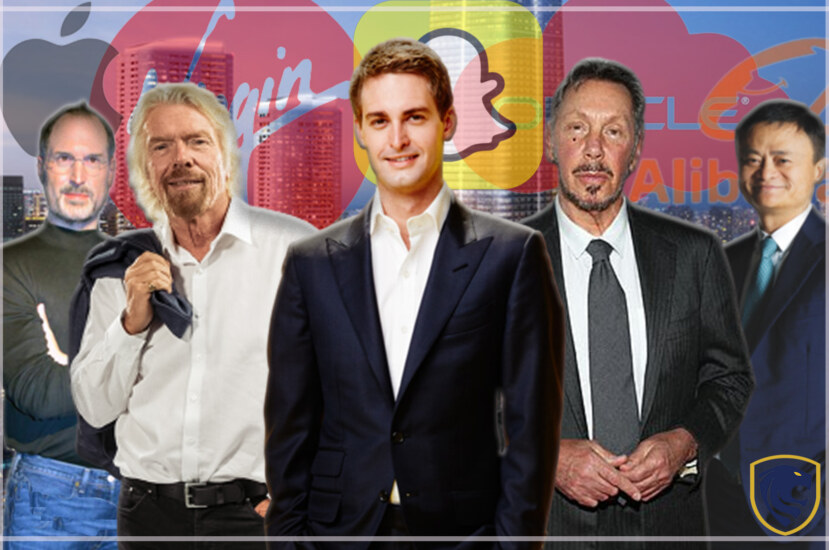 World’s Top Entrepreneurs who are College Dropouts