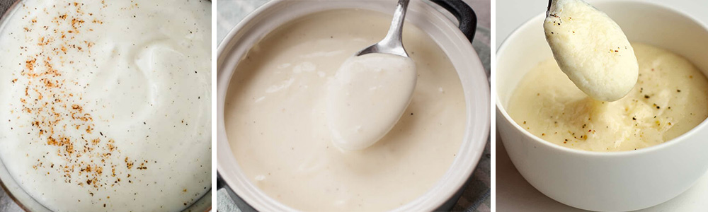 white sauce