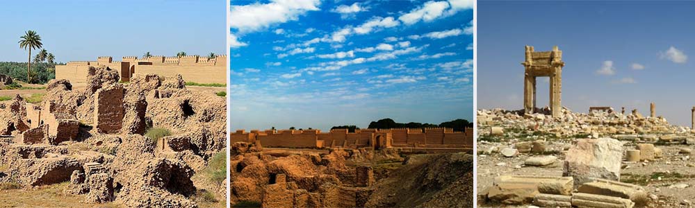 Babylonian history; ruins of babilonian civillization