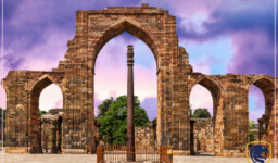 The pillar that stands 1600 years without rust; the Iron pillar of Delhi