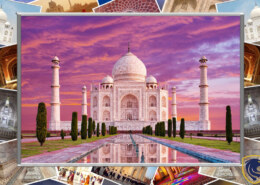 Universally admired masterpiece; The Taj Mahal