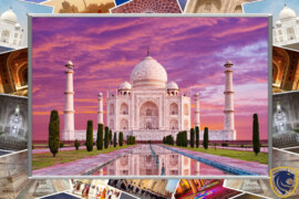 Universally admired masterpiece; The Taj Mahal