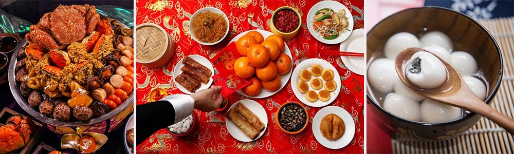 Chinese New Year Traditional delicacies
