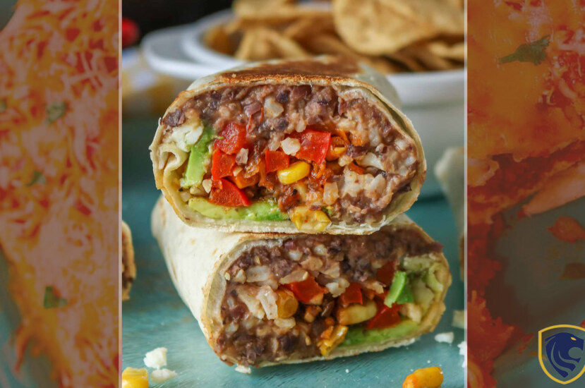 Fully Loaded Bean Burritos