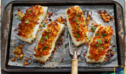 Parmesan Crusted Baked Fish