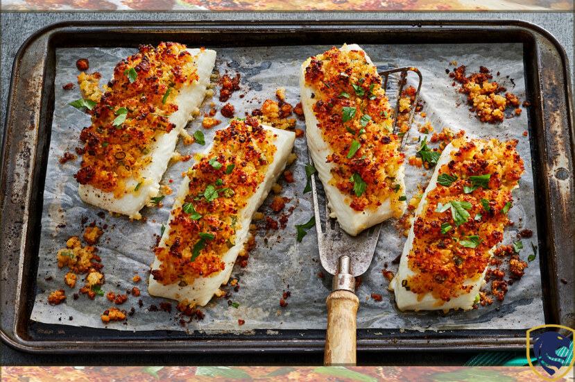 Parmesan Crusted Baked Fish