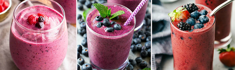 Perfect berry smoothie