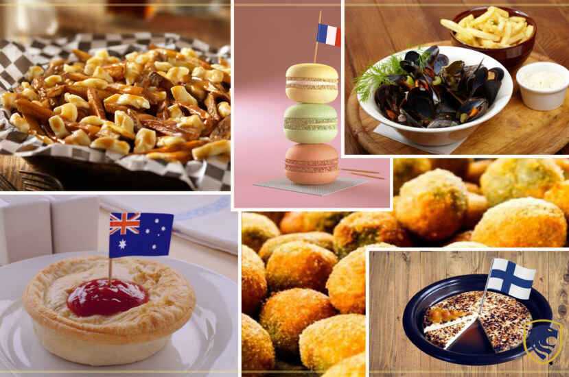 Iconic Food around the world.