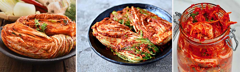 Kimchi (fermented vegetables)