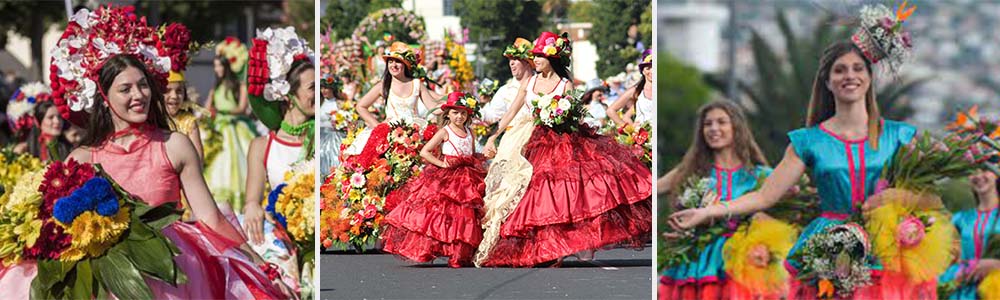 Most Colorful Festivals Around The World;, Madeira Flower Festival – Spring