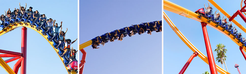 World's Craziest Roller Coasters That Gives You Goose Bumps;  Wonder Woman Flight of Courage, USA