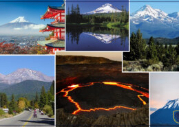 Active Volcanoes that are waiting to erupt in the future.