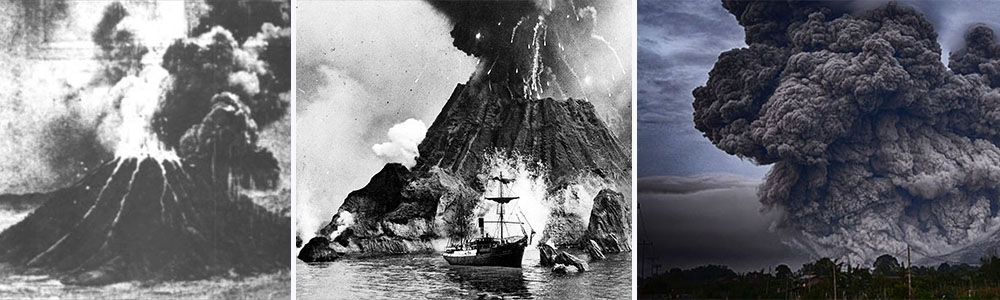Krakatau, Indonesia 1883; The 10 Most deadliest Volcanoes ever erupted