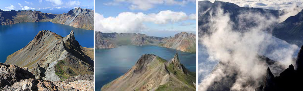 Paektu, North Korea: Active Volcanoes that are waiting to erupt in the future.
