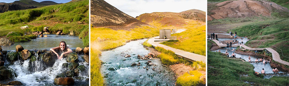 Reykjadalur Hot Spring Thermal River