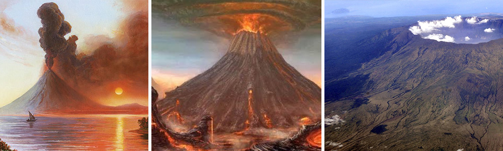 The 10 Most deadliest Volcanoes ever erupted; Tambora, Indonesia(1815)