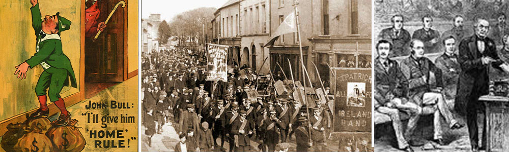 Home Rule; Why did Ireland Split to Northern Ireland & Republic of Ireland 