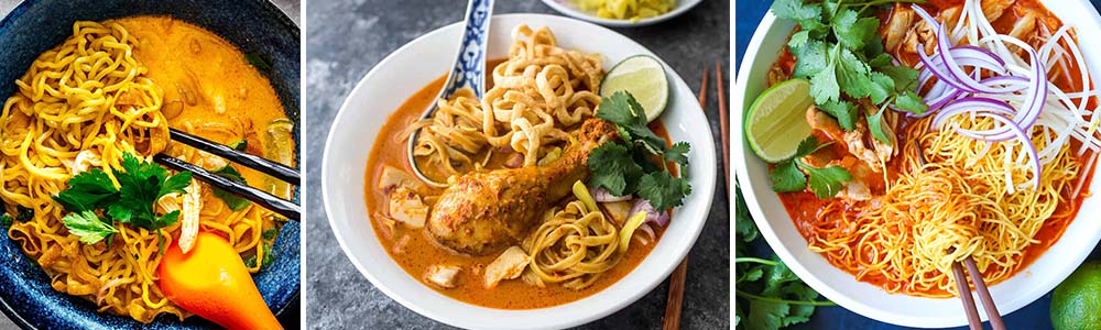 Khao Soi (Thai Coconut Curry Noodle Soup)