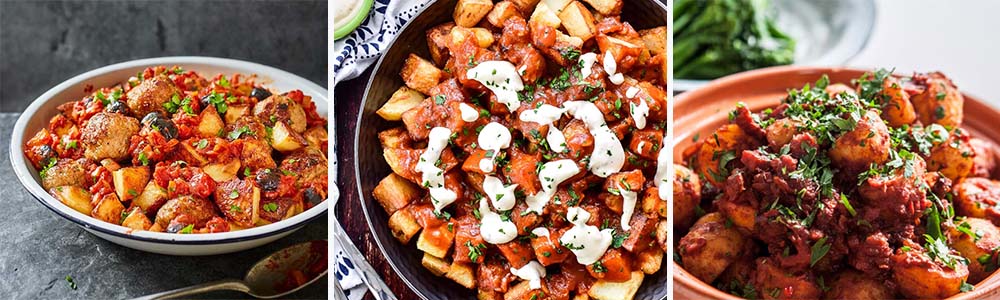 Patatas bravas ;Delicious Food From Spain