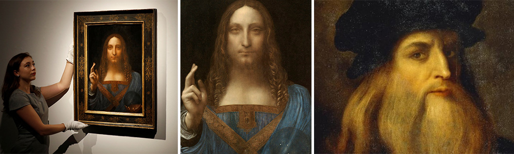 Salvator Mundi ;Most Expensive Classic Art pieces