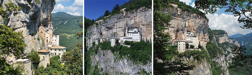 Santuario Madonna della Corona Monastery -Italy ;Must Visit Monasteries Around The World.