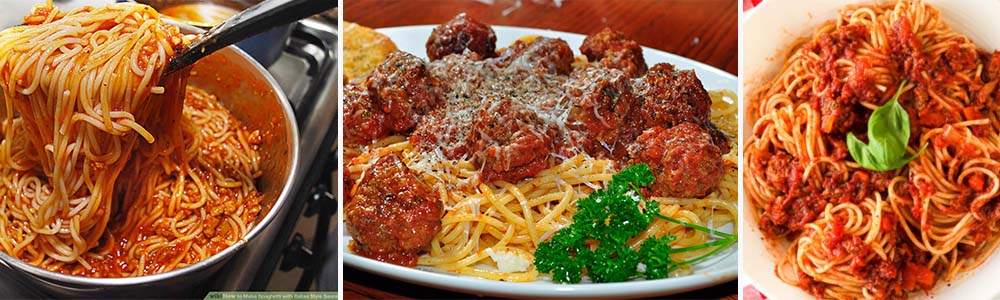 Best Italian dishes to make you say "Yummy"; Spaghetti