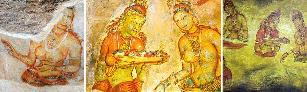 The Paintings of Sigiriya; Must Visit Frescoes In The World