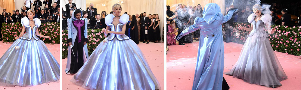 Zendaya's Cinderella look