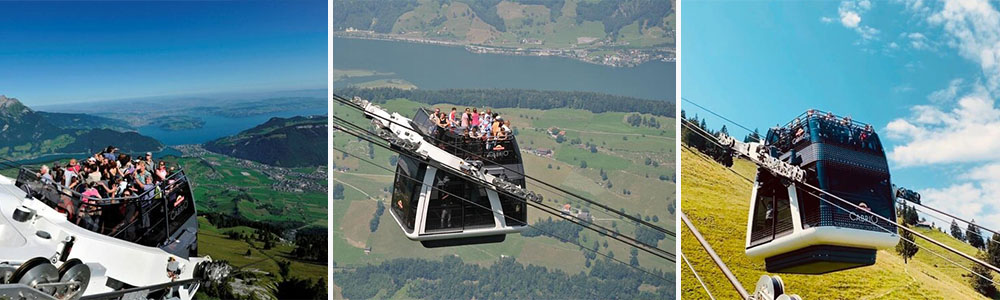 Cabrio, Switzerland; Most Stunning Cable Car Rides In The World