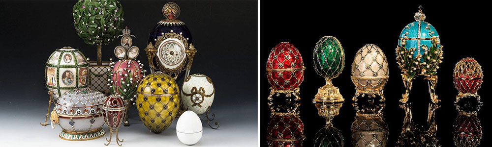 Lost Treasures Around The World; Eight Fabergé eggs