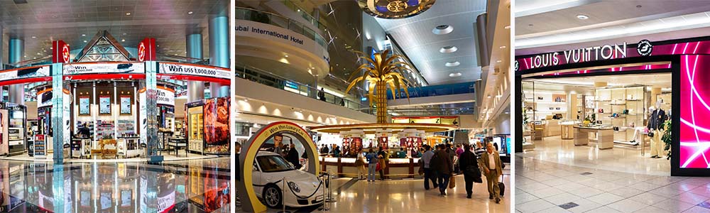 Shopping at Dubai International Airport