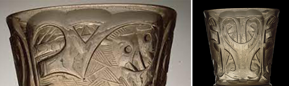 The Most Valuable Relics of ancient Royals.; The Hedwig Beakers