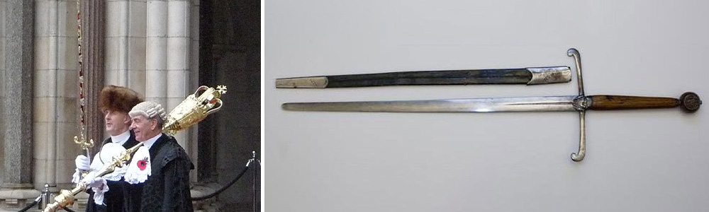 The Most Valuable Relics of ancient Royals.; The Sword Of State Of Olaf The Black