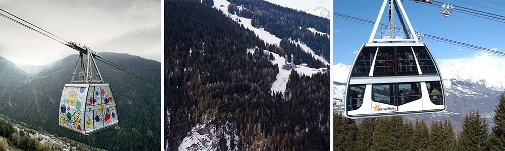 Vanoise Express- Les Arcs, France; Most Stunning Cable Car Rides In The World