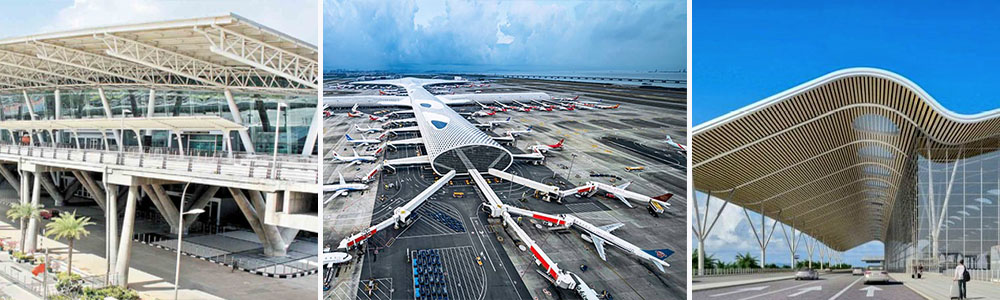 structure of Chennai International Airport