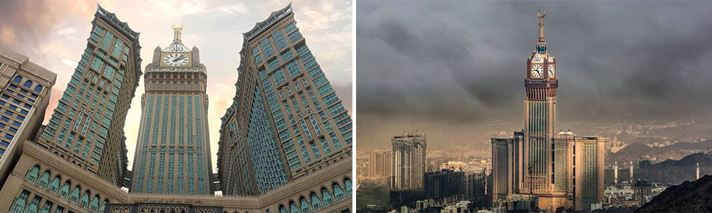 Abraj Al Bait Towers,  Saudi Arabia