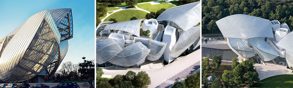Buildings With Best Modern Architecture; Fondation Louis Vuitton, Paris