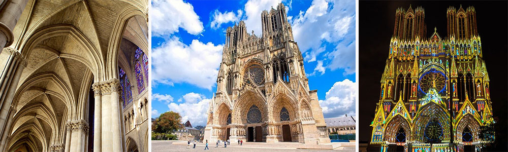 Buildings With Best Gothic Architecture; Reims Cathedral