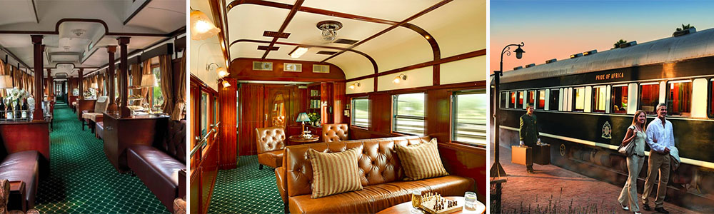 Most Luxurious Train Rides In The World; Rovos Rail Pride of Africa
