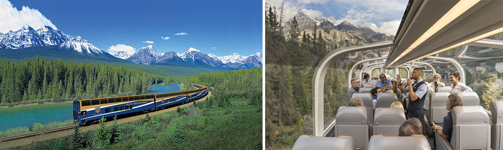 The Rocky Mountaineer: Banff to Vancouver