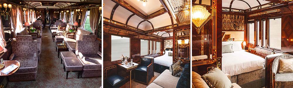 Most Luxurious Train Rides In The World; Venice Simplon-Orient-Express